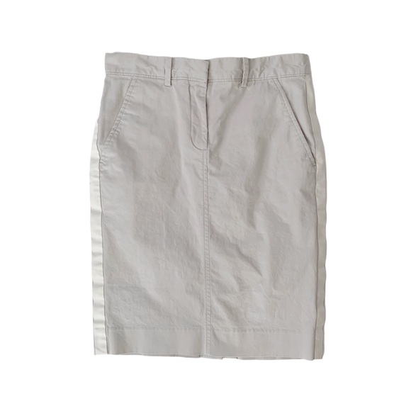 Gap gray tux chino pencil skirt size 00 - Picture 1 of 7